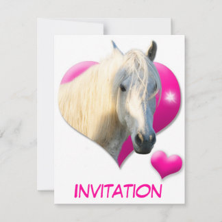 Love Horse Invitation 招待状