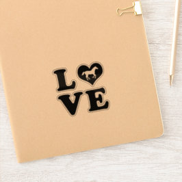 Love Horses シール