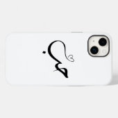 Love - houb - حبアラビア語タイポグラフィ Case-Mate iPhoneケース (裏面 (横))