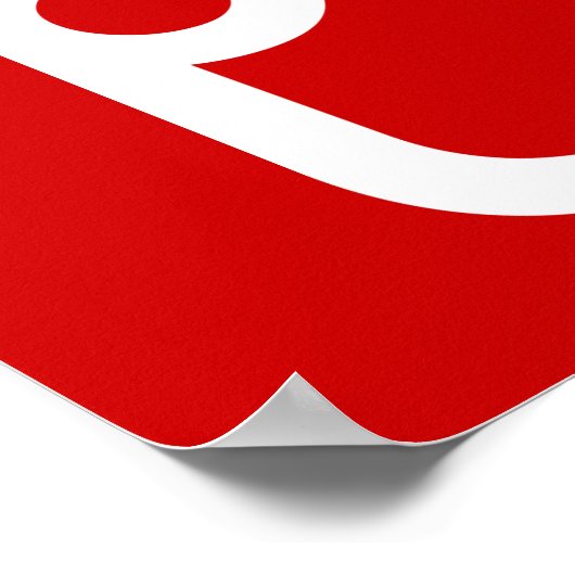 Love / HUK ❤ Thai Isan Langauge Script ❤ ポスター (角)