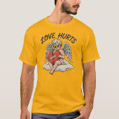 Love Hurts Cupid Angel Tシャツ (正面)