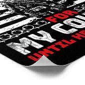 Love I衣服は金曜日に彼まで私のいとこのために赤 ポスター (角)