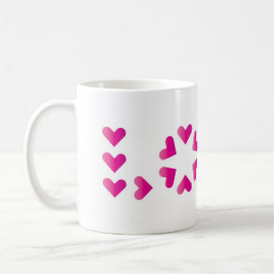 LOVE inハート コーヒーマグカップ