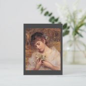 Love in a Mist by Sophie Anderson ポストカード (スタンド正面)