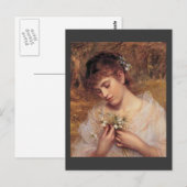 Love in a Mist by Sophie Anderson ポストカード (正面/裏面)