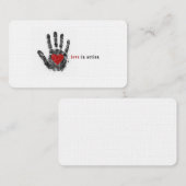 Love in Action Calling Cards 名刺 (正面/裏面)