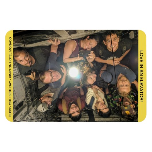 Love in an Elevator Russ's誕生日・マグネット マグネット (横)