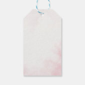 LOVE IN BLOOM ウェディングシャワーのお礼 ギフトタグ (裏面)