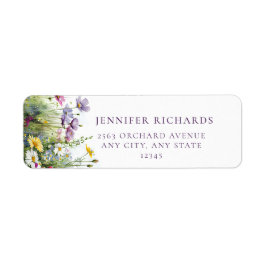 Love in Bloom | 花柄 返信先ラベル ラベル