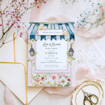 Love in Bloom Garden Bridal Shower Invitation