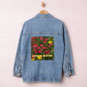 Love in Bloom Red Roses Jacket デニムジャケット (ハンガー)