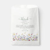 Love in Bloom Wildflower Meadow Bridal Shower フェイバーバッグ (正面)