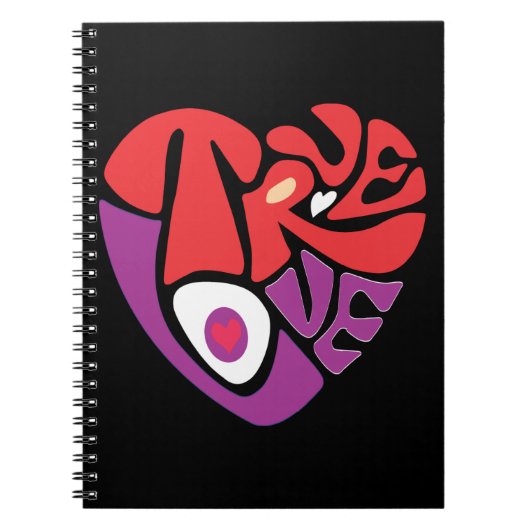  “Love in Bold Strokes” T-Shirt ノートブック (正面)