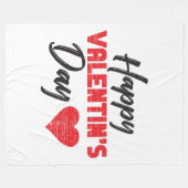 Love in Every Detail フリースブランケット (正面(横))