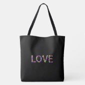Love in Every Form | Inspirational  トートバッグ (裏面)