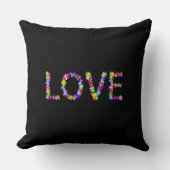Love in Every Form | Inspirational Achempong Desig クッション (正面)