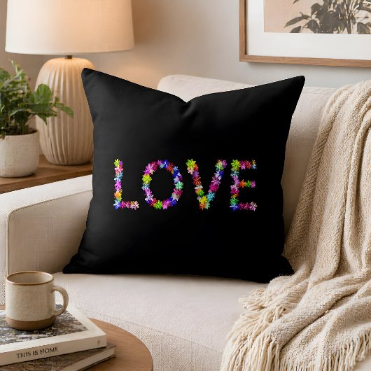 Love in Every Form | Inspirational Achempong Desig クッション