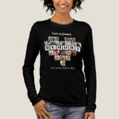 Love in Frames Heart 20 Photo Collage Romantic トライブレンドＴシャツ (正面)