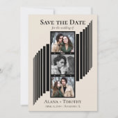 Love in Frames Modern Photo Save the Date セーブザデート (正面)