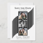 Love in Frames Modern Photo Save the Date セーブザデート (正面)