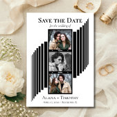 Love in Frames Modern Photo Save the Date セーブザデート