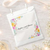 Love in Full Bloom – Springtime Wedding フェイバーバッグ (クリップ留めされた状態)