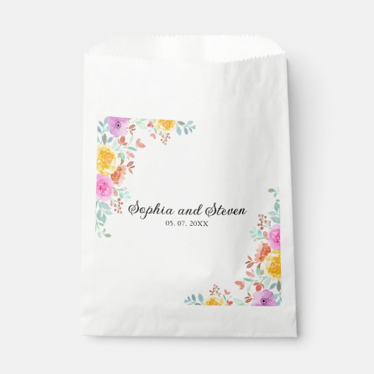 Love in Full Bloom – Springtime Wedding フェイバーバッグ (正面)