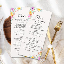 Love in Full Bloom – Springtime Wedding プログラム