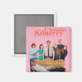 Love in Kilnerry (スペインの)マグネット2"x2" マグネット (正面/裏面)