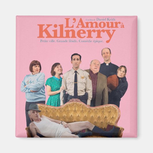 Love in Kilnerry (スペインの)マグネット2"x2" マグネット (正面)