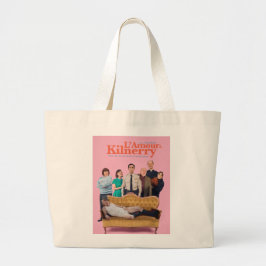 Love in Kilnerry (フランスのJumbo Tote Bag) ラージトートバッグ