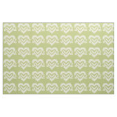 Love in Sage Green ファブリック (ファットクウォーター)