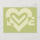Love in Sage Green ポストカード (正面)