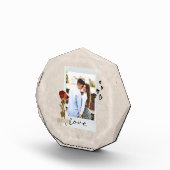 Love in Script エレガント Photo withハート フォトブロック (右)