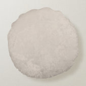 Love in Script エレガント Photo withハート ラウンドクッション (裏面)