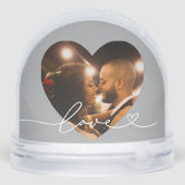 Love in Script Silver Heart Photo (裏面)