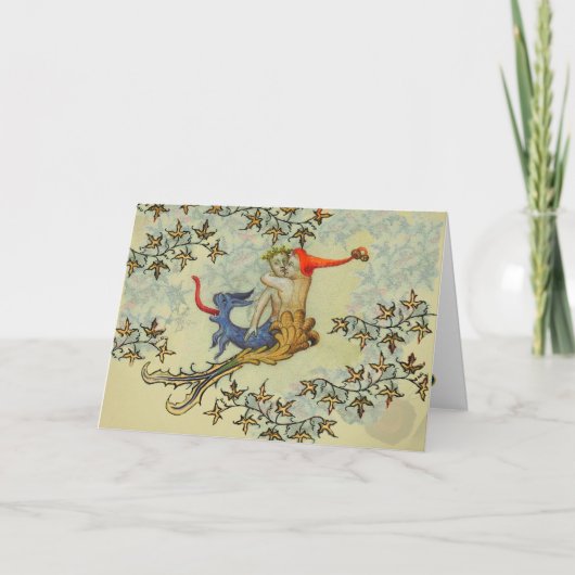 LOVE IN THE ABYSS Mermaid and Triton Valentine Day シーズンカード (正面)