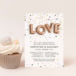 Love in the air |リハーサルディナー招待状 招待状