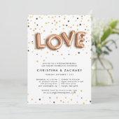 Love in the air |リハーサルディナー招待状 招待状 (スタンド正面)