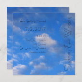 Love in the Air 結婚's 招待状 (正面/裏面)