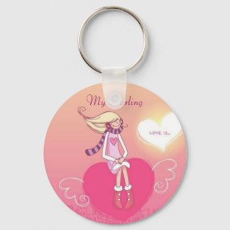Love in the Air - My Darling (Lady Keychain) キーホルダー