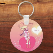 Love in the Air - My Darling (Lady Keychain) キーホルダー (正面)