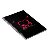 Love in the Darkness Spiral Notebook ノートブック (右側)