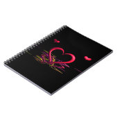 Love in the Darkness Spiral Notebook ノートブック (左側)