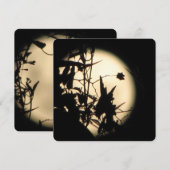 Love in the Moonlight shimmer 招待状 (正面/裏面)