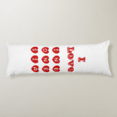 Love Indonesia （インドネシア） ボディピロー (裏面)