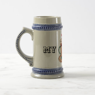 Love Infused: Expressive Mug for Every Moment ビールジョッキ