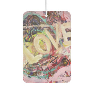 Love Inspired Original Art Car Air Freshener カーエアーフレッシュナー