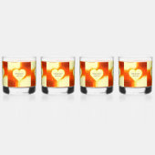 Love & Intention by Gratitude Remains™ | Inspirati ウイスキーグラス (裏面)