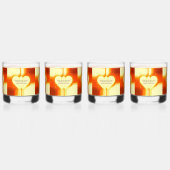 Love & Intention by Gratitude Remains™ | Inspirati ウイスキーグラス (右)